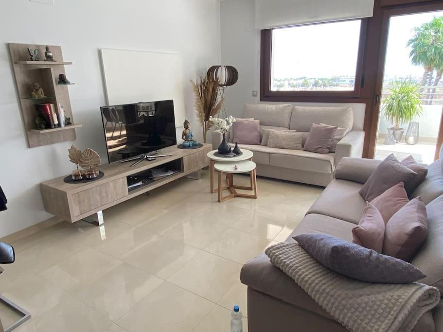 Privatunterkunft Mit Grosser Poolanlage, Meerblick Dehesa de Campoamor (Orihuela Costa) Exterior foto